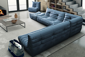 Эргономичный бескаркасный диван трансформер ДеФранс, легкий вес, долгий срок службы